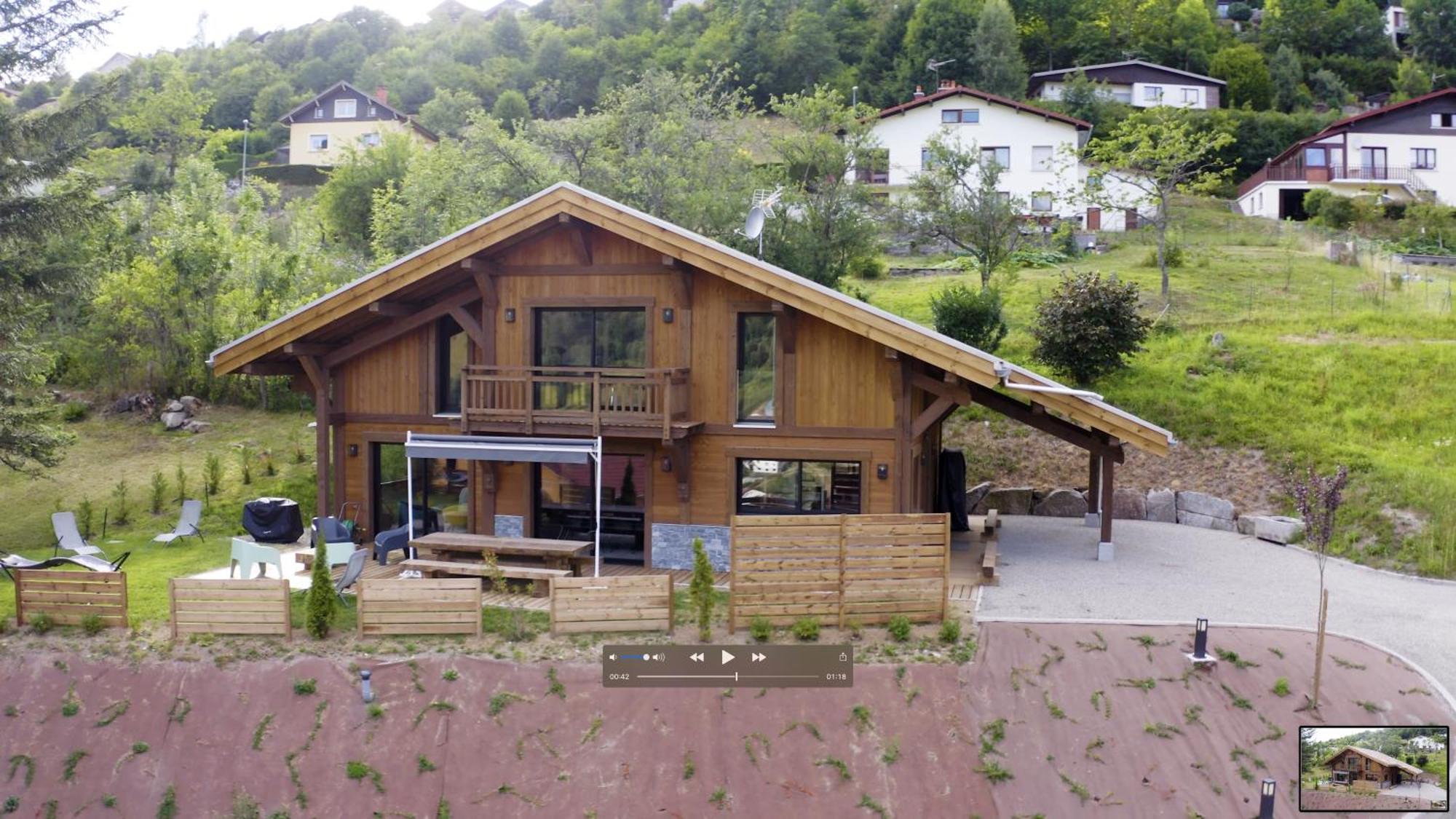 Le Chalet Margaux La Bresse Exteriér fotografie